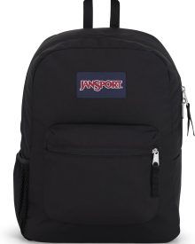 JanSport Cross Town Backpack 17" x 12.5" x 6" - Simple Bag for Everyone with 1 Main Compartment, Front Utility Pocket - Premium Class Accessories - Black